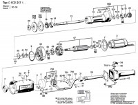 Bosch 0 602 217 106 ---- Hf Straight Grinder Spare Parts